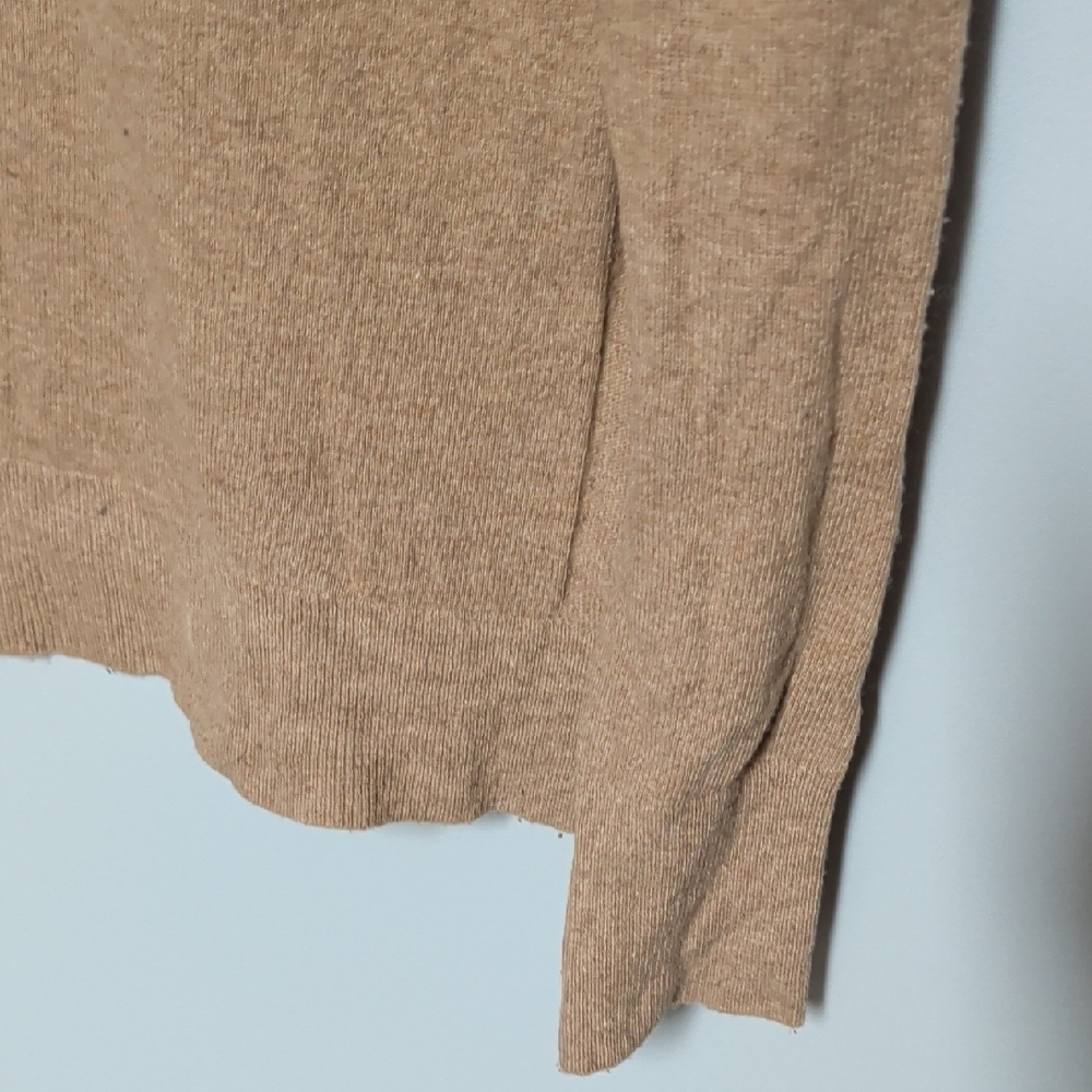 Banana Republic Italian Merino Blend Sweater in Tan - Picture 4 of 7
